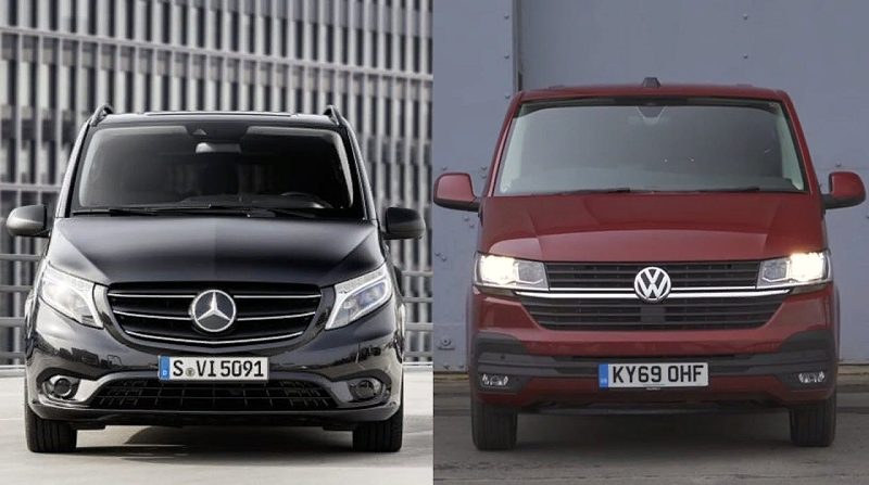 рейтинг лёгких грузовиков Transit, Vito и Transporter 